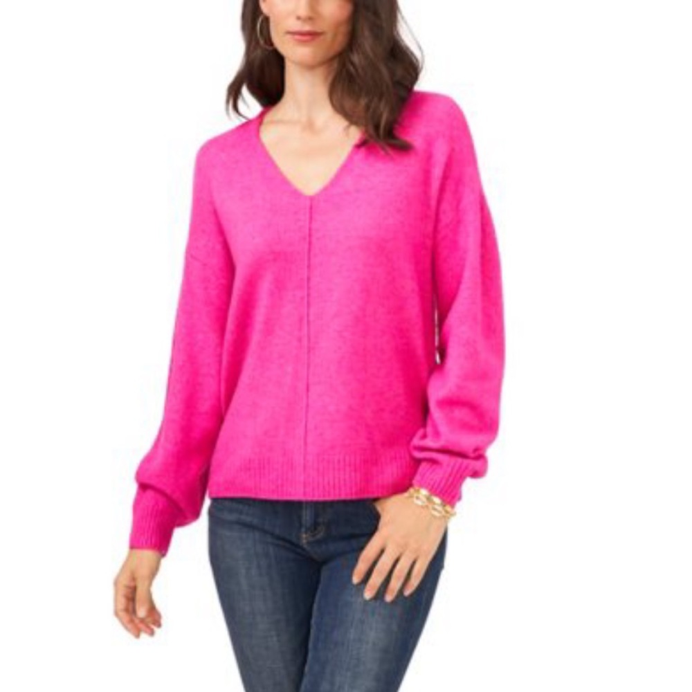 Vince Camuto Ladies V Neck Sweater Paradox